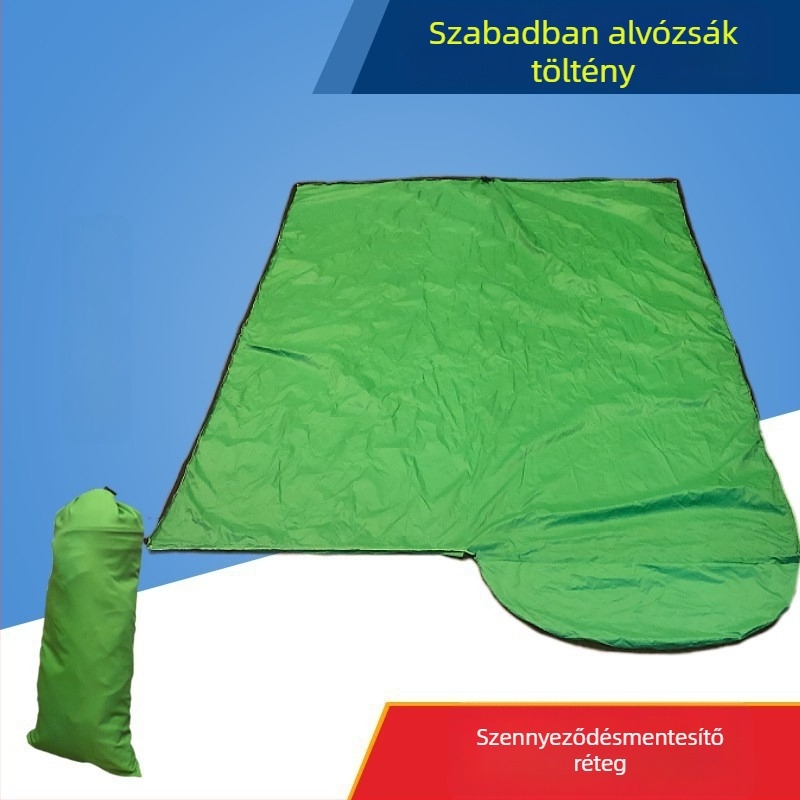 Boríték stílusú hálzsák belső bélés felnőtteknek; töltet 200 g/m2 hollow cotton, bélés és külső anyag 380 nylon, súly 1 kg