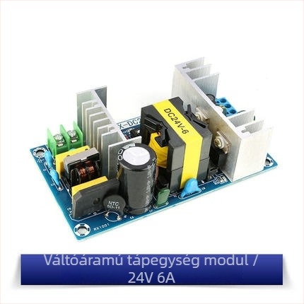 Magas teljesítményű kapcsolóüzemű tápegység modul, bemenet 12/24V, AC-DC izolált, lépcsőzetes csökkentés, szabályozott kimenet, 100W/300W