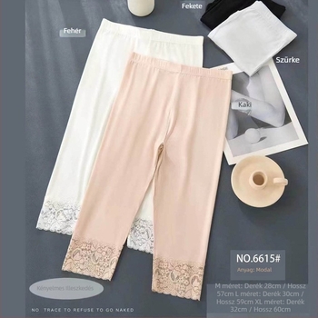 Modal anyagú középtalpas biztonsági rövidnadrág nőknek, sima szövés, gyors száradás, expozíció elleni védelem