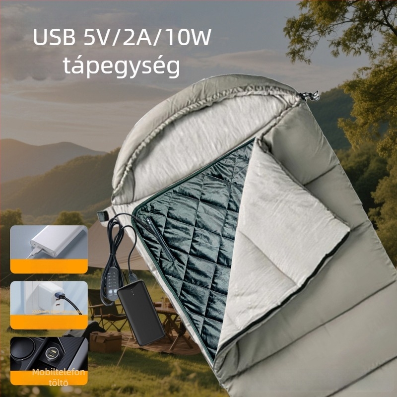 Febory elektromos takaró, modell Tt, 5V, 10W, autóhálózati tápegység