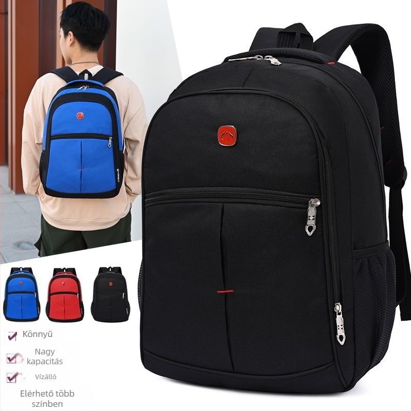 Üzleti utazáshoz készült laptop hátizsák – 36–55L, Oxford anyag, légző és vízálló, légpárnás vállpánt