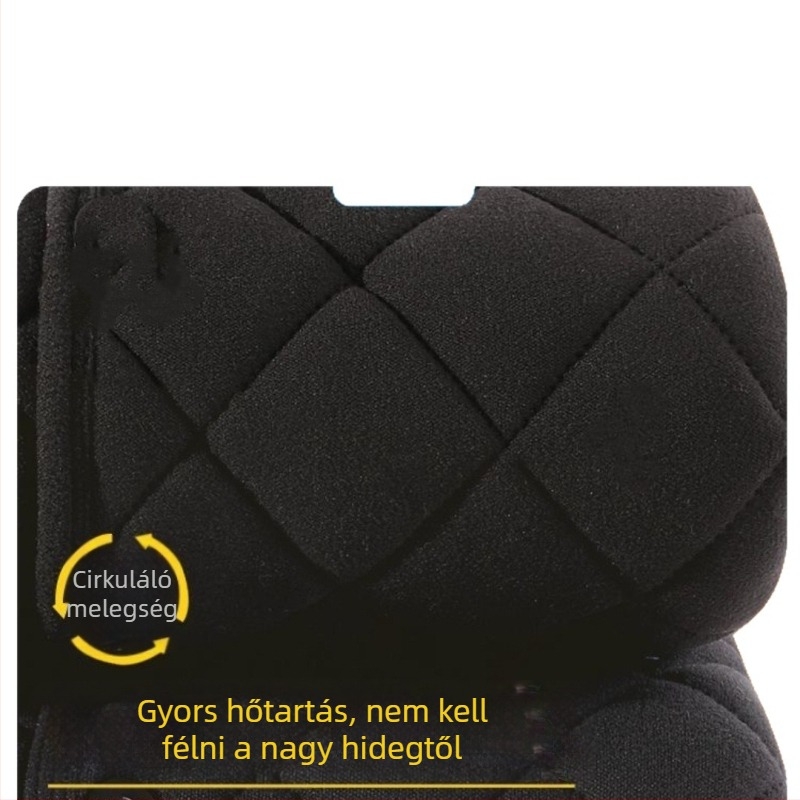 Férfi téli pamut kabát fleece béléssel, laza szabású, vastag, meleg — pamut készlet