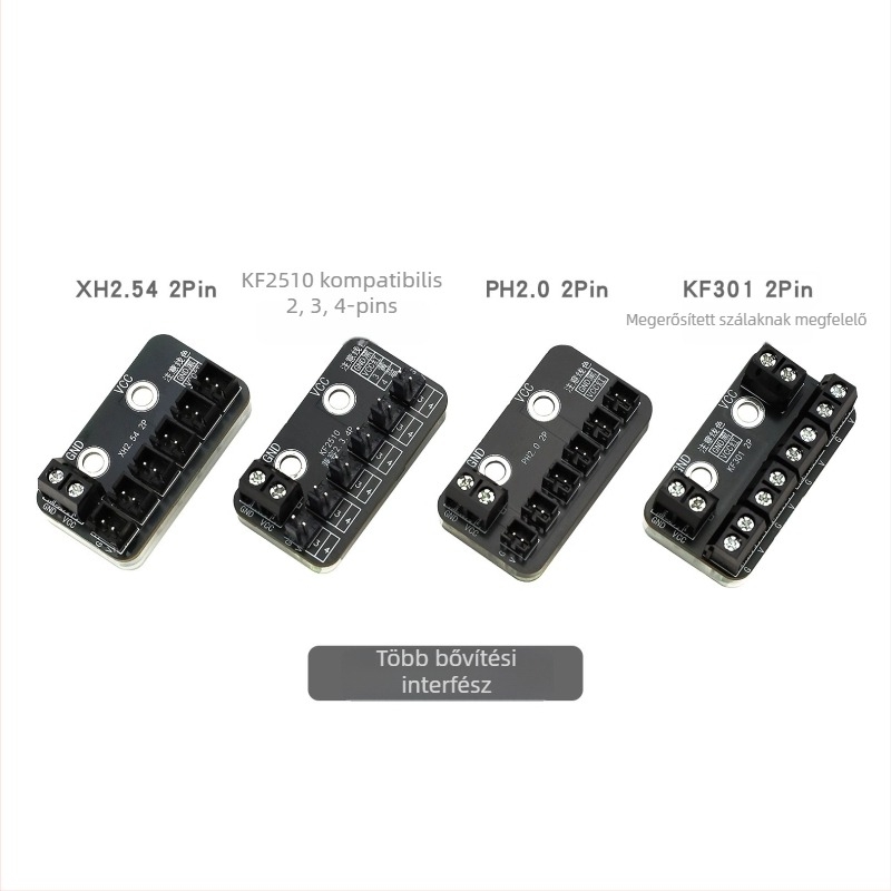 DC ventilátor fordulatszám-szabályzó 2-3-4 vezetékes ventilátorokhoz, 12V–24V, DIY PC vízhűtés pumpa osztó modul