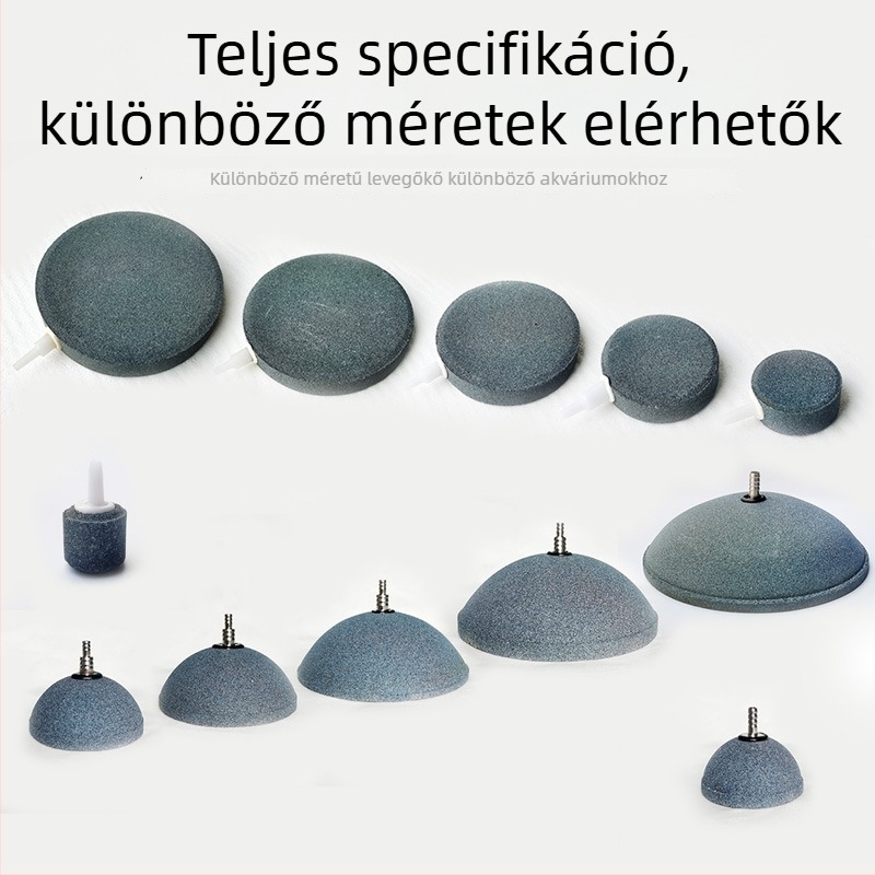 Akváriumi buborékkő – kvarc nano oxigénellátó lemez, 350 g, akvárium felszerelés