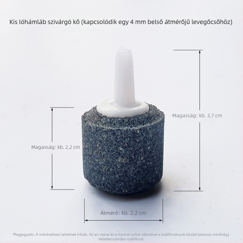 Akváriumi buborékkő – kvarc nano oxigénellátó lemez, 350 g, akvárium felszerelés