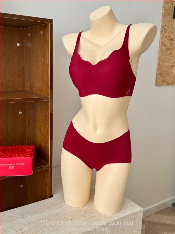 Vezeték nélküli melltartó készlet, seamless, légáteresztő, kényelmes, oldalsó kontroll, 3/4 kosár