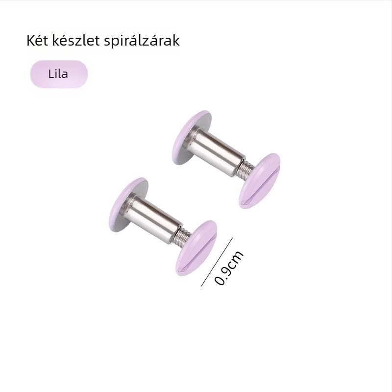 Dacheng fém kötőklipsz – hosszú farkú, ötlyukas mappákhoz