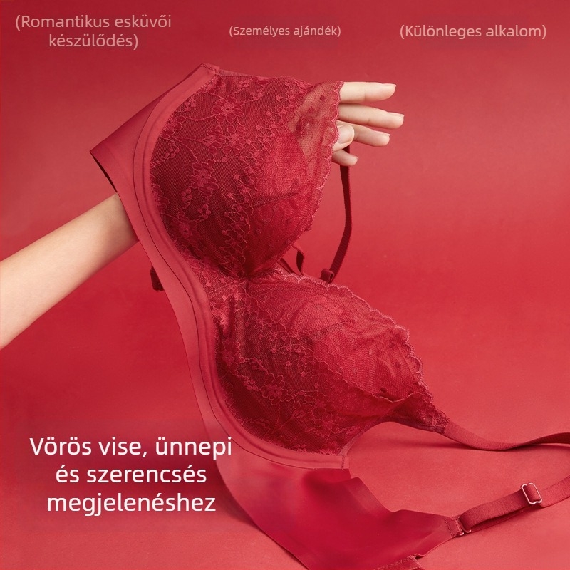 Melltartó kismellű nőknek, Push-Up, kosár 3/4, acélmentes, anyag: nylon, bélés spandex (<30%), francia stílus, 2025 téli kiadás