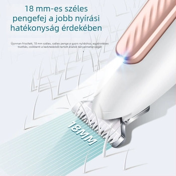 Elektronikus állatszőrvágó, kutyák és macskák számára, mancson lévő szőr vágása, részleges grooming