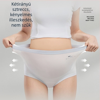 A- osztályú terhességi fehérnemű minden terhességi szakaszhoz, antibakteriális pamut intim rész, magas derék, pocakot támogató szabás