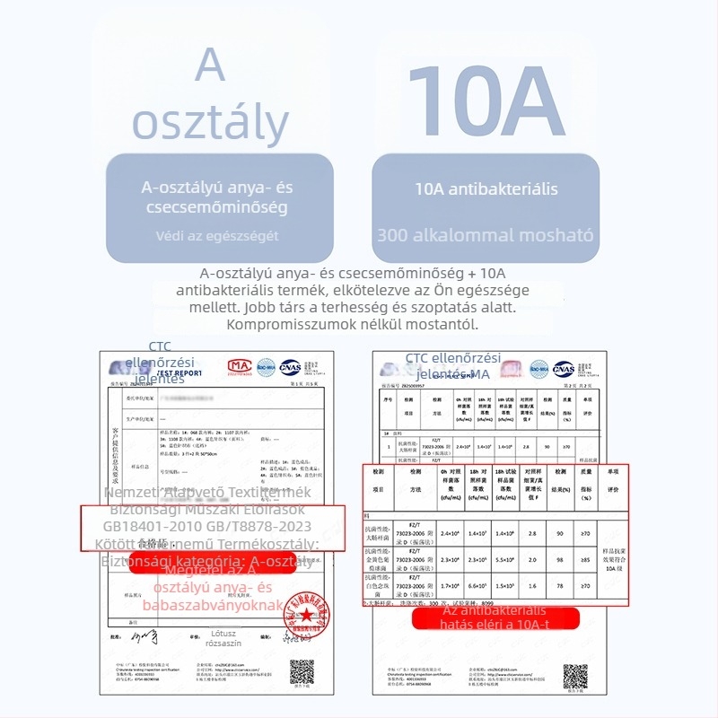 A- osztályú terhességi fehérnemű minden terhességi szakaszhoz, antibakteriális pamut intim rész, magas derék, pocakot támogató szabás