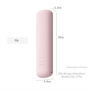 Szilikon sminktaska, téglalap alakú, GT-013, többfunkciós utazási táska