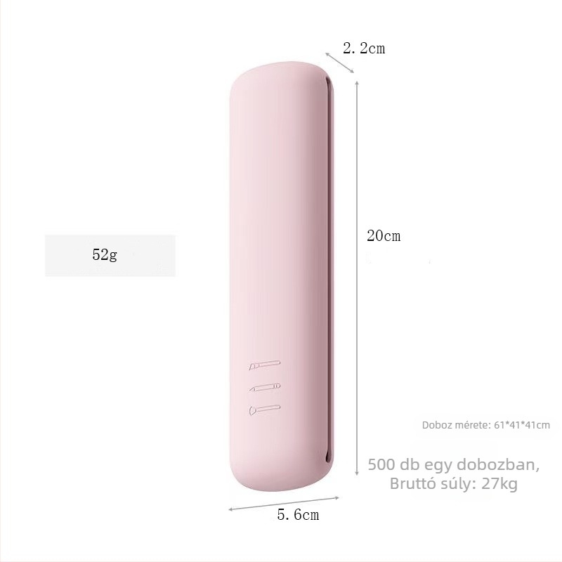 Szilikon sminktaska, téglalap alakú, GT-013, többfunkciós utazási táska