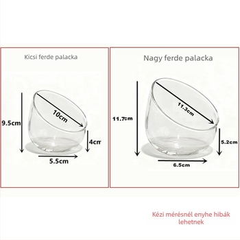 Mini táj mohával – DIY ökológiai üvegpalack irodai dekorációhoz, magas boroszilikát üveg, helyezésre