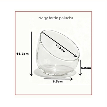 Mini táj mohával – DIY ökológiai üvegpalack irodai dekorációhoz, magas boroszilikát üveg, helyezésre