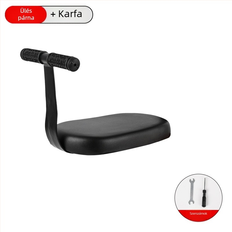 Kerékpárnyereg - hátsó gyerekülés, acél, modell 019, Kai bu