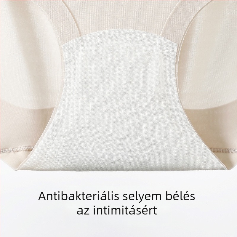 Varrat nélküli női alsónemű, magas derék formázáshoz — lélegző nylon, antibakteriális