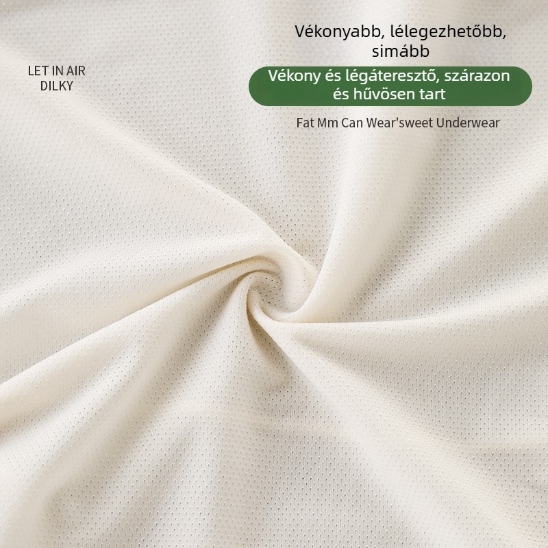 Magas derekú terhességi alsónemű, antibakteriális, hasfal-támogatás, Ice Silk anyag, seamless (Fő anyag: Nylon; Bevarrás: Pamut; Légáteresztő; Gyorsan szárad)