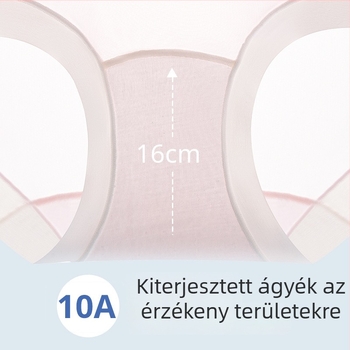 10A antibakteriális ice silk anyagú, varrat nélküli, lélegző terhességi alsónemű, hosszított pamut-kereszttel, alacsony derekú, hastámasztó, minden terhességi szakaszra és a szülés utáni időszakra