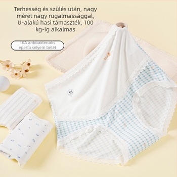 Kismama fehérnemű, magas derekú, plusz méret, modal pamut, hosszított ágyékterület, pocaktámasz