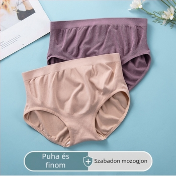 Terhes női pamutból készült fehérnemű, középmagas derekú, pocaktámasz, antibakteriális, 95% pamut anyag, 100% pamut aljával