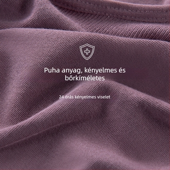 Terhes női pamutból készült fehérnemű, középmagas derekú, pocaktámasz, antibakteriális, 95% pamut anyag, 100% pamut aljával