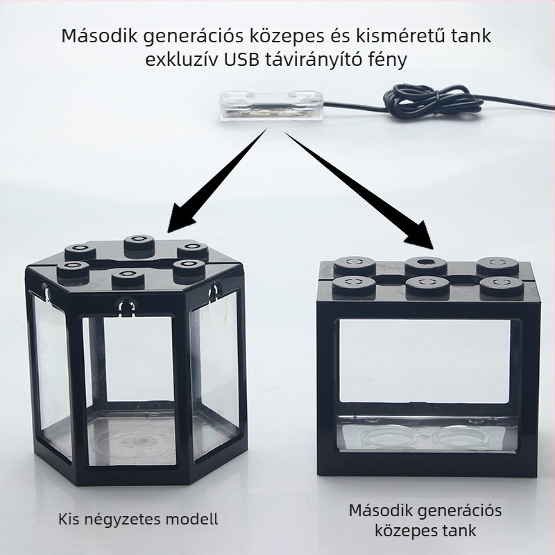 Huay RF távirányítású USB lámpa — 5V tápegység, 0,6W teljesítmény, műanyag ház, 38 g