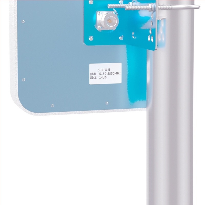 WiFi irányított síkpaneles antenna, 2.4/5.8 GHz, 18 dBi nyereség, híd AP alapállomás