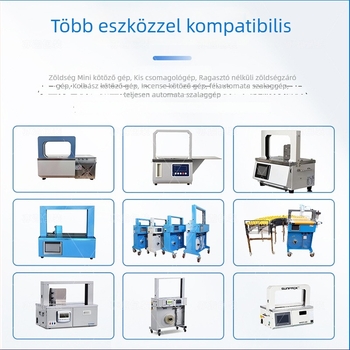 OPP kötegző szalag gépi csomagoláshoz, vastagság 0,12 mm, anyag OPP, húzási szilárdság magas