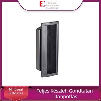 Beépített fogantyú elektromos szekrényhez, ABS anyag, homokos textúrájú felület, Essentra/Yihua márka, modern minimalist stílus