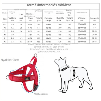Nylon kutya hám – cocobuddy, csomagolás 100-200