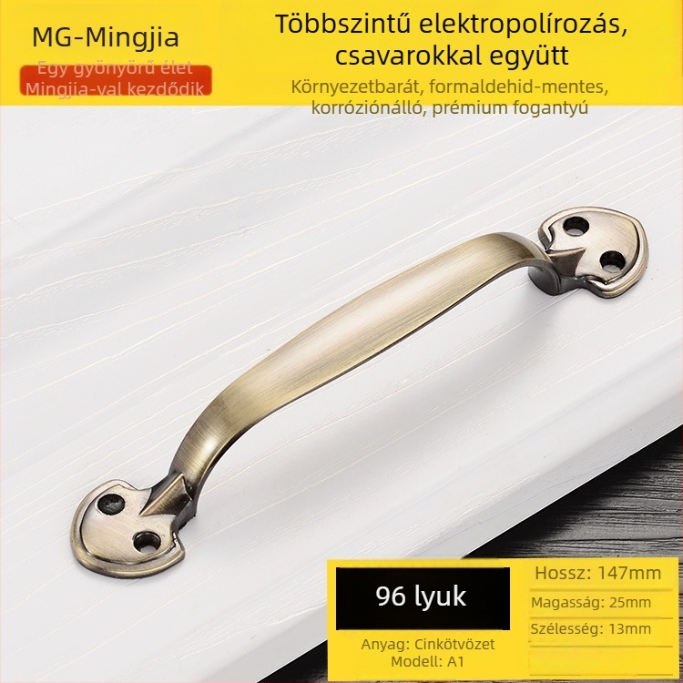 Fiókhoz való fogantyú (Anyag: cinkötvözet; Használat: fiók; Stílus: modern és minimalist; Felületkezelés: más)
