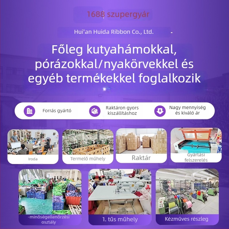 Kutyahám kültéri, fényvisszaverő, futáshoz és sétáláshoz, fulladás elleni