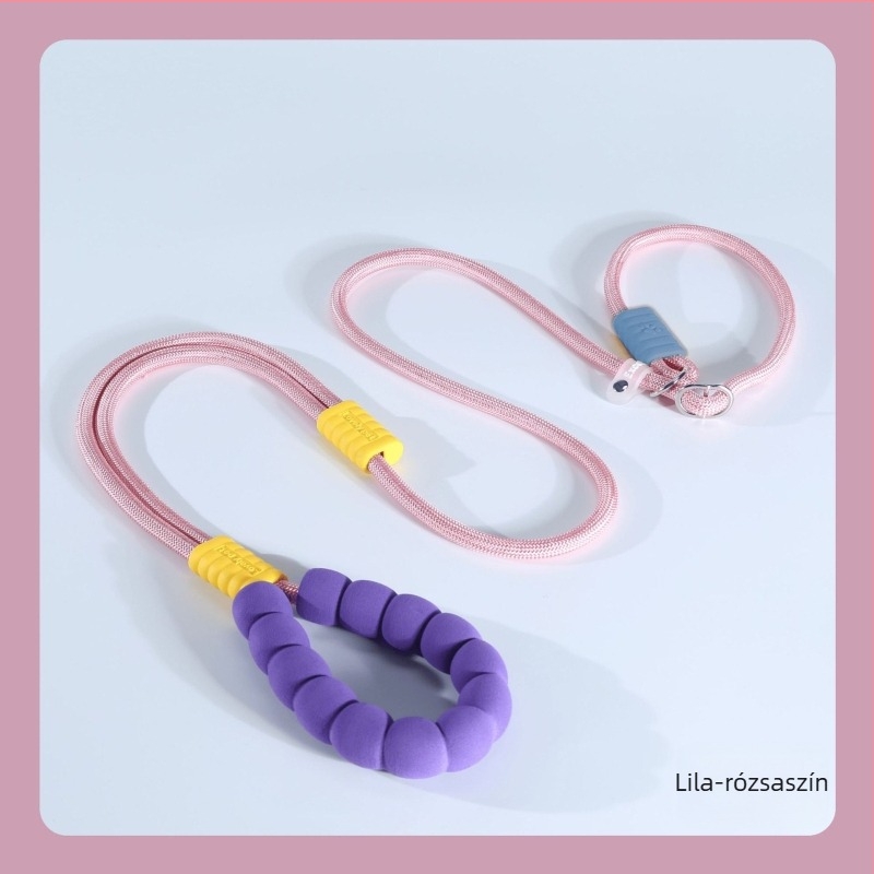 Többfunkciós P-láncú kutyapóráz, crossbody kialakítással, kéz nélkül, kis- és nagytestű kutyáknak