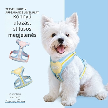 Mellény-stílusú kutyahám és póráz
