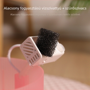 Automatikus keringő macska vízadagoló — műanyag, 300 g, márka Pipi Tao