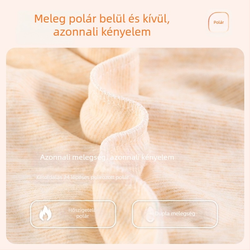 Női őszi-téli pizsama készlet, édes és aranyos stílus, vastag kasmír-selyem anyag, otthoni viselet