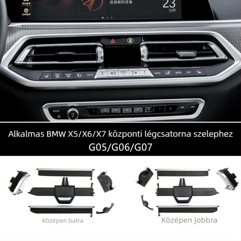 BMW G-sor első középső szellőző javító alkatrész – Anxin, modell 5467843248574, kompatibil X5–X7