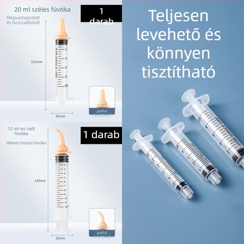 Kisállatok etető szirinja, PP anyagú, kézi etetésre, Friendly márka