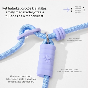 All-in-One kutyapóráz habos markolattal – nylon-zsinór és szilikon, márka kimpets, eredet Zhejiang