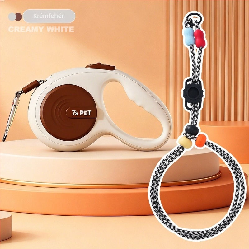 Kutyapóráz – ABS anyag, automatikus kinyúlás, bővíthető, márka Excellent Pet House