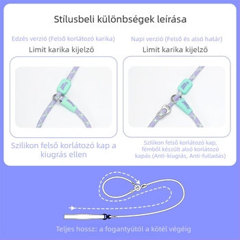 COOLPETS fényvisszaverő kutya póráz lánccal közepes és nagy testű kutyák számára, edzőpóráz, anti-tekeredés, kényelmes fogantyú