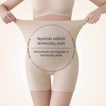 Kismama nadrág magas derekú, lélegző és antibakteriális nylon kötött anyagból, szövetszáma 30