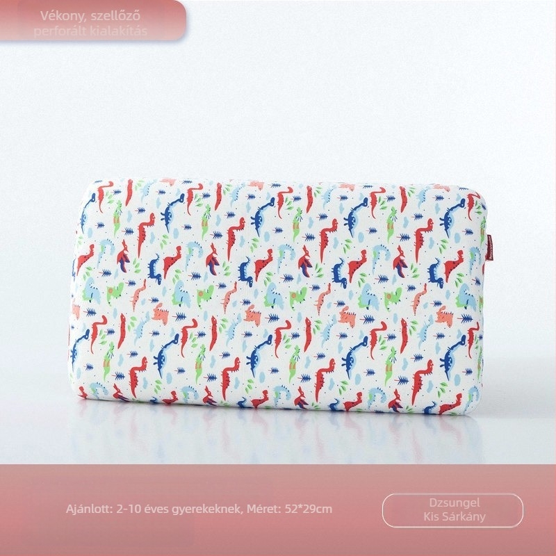 Memóriahabos gyerek- és babapárna, téglalap alakú, 1–2 kg, nyaki támasztás