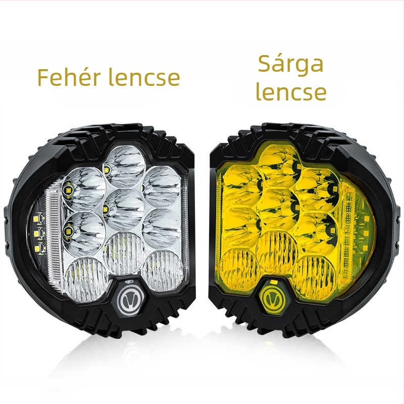 LED munkalámpa terepjárókhoz háromoldalas világítással, univerzális kompatibilitás, 9-36V, 4000 lm