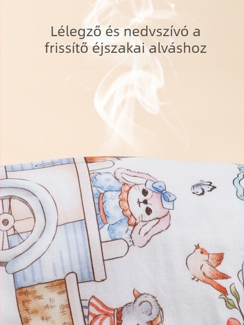 Felhő alakú baba párna, bambuszrost anyagú, bambuszrost töltettel, karikatúra stílus, biztonsági osztály A, megjelenés 2025 tavasza