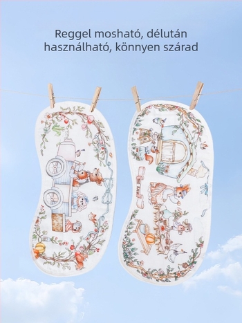 Felhő alakú baba párna, bambuszrost anyagú, bambuszrost töltettel, karikatúra stílus, biztonsági osztály A, megjelenés 2025 tavasza