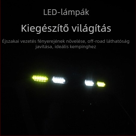 Tetőspotlámpa keret világítás — Kompatibilis Prado LC250, Haval H9, Raptor, Jietu Traveler, Shanhai T2; Márka: Danyang Deliang