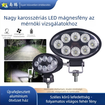 Traktor kabin LED mennyezeti fénye széles látómezővel, 24W, DC12-60V, 1040 lm, 6000-6500K