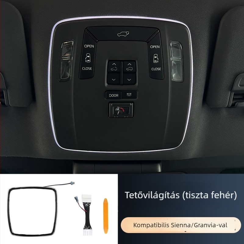 Gresvia Scania teherautó tető környezeti fény SN010, ABS, snap típusú telepítés